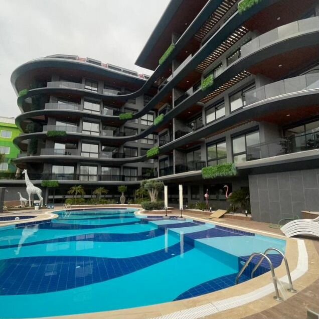 4-к. квартира, 90 м² (Турция)