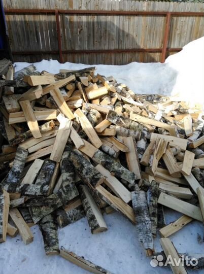 Дрова колотые