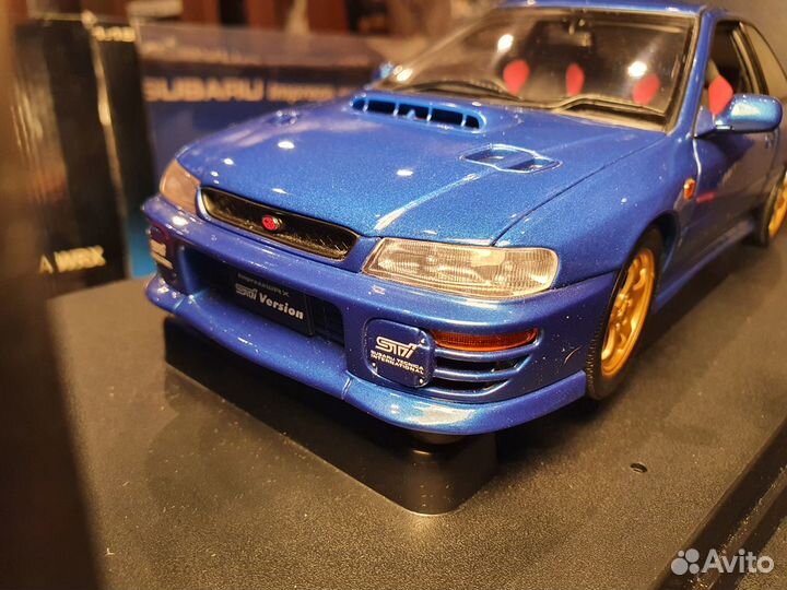1:18 Autoart Subaru Impreza WRX (теперь комплект)