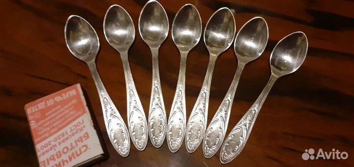 Ложки ножи мельхиор