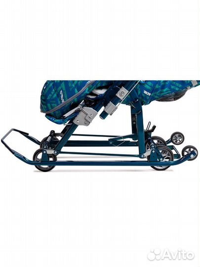 Санки-коляска Ника детям 7-8SK, спортивный