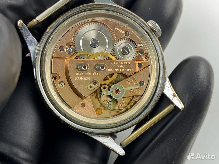 Atlantic Worldmaster Prima 21 Jewels Swiss 1960-е