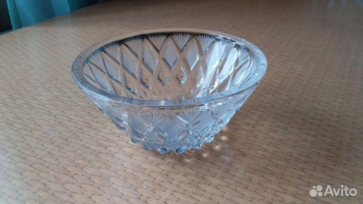 Салатник хрустальный