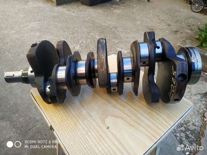 Коленвал mitsubishi pajero 3, двигатель 3,5 GDI