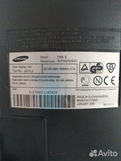 Монитор samsung