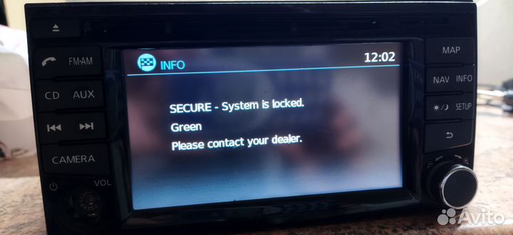 Магнитола bosch nissan LCN2