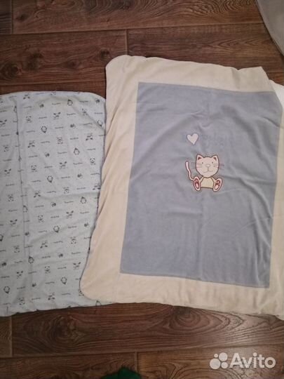 Детские пледики 2 шт