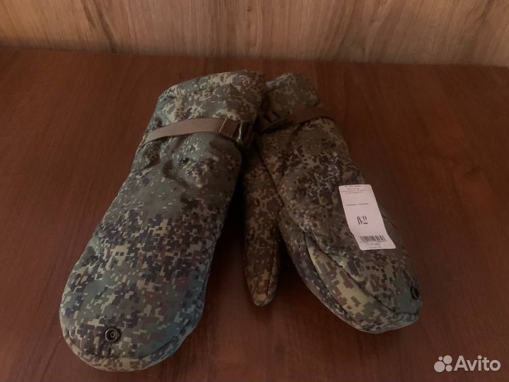 Варежки зимние военные