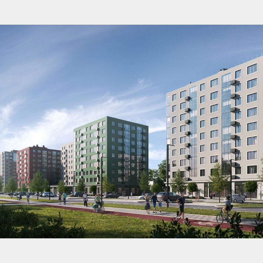 1-к. квартира, 36,9 м², 9/13 эт.