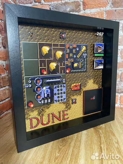 Пиксельная диорама Dune 2