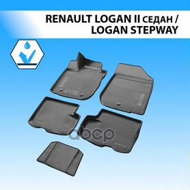 Коврики салона Renault Logan 2014 г.в полиуретан