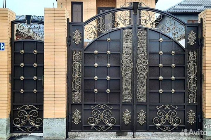 Кованные ворота