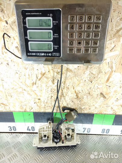 Блок управления отопителя климатической установки