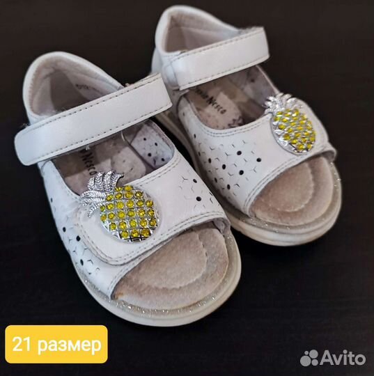 Сандалии для девочки 21р