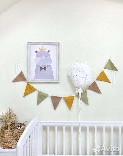 Хлопковая гирлянда