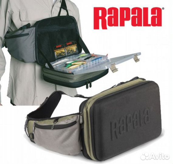 Сумка рыболовная с коробками Rapala Limited Sling