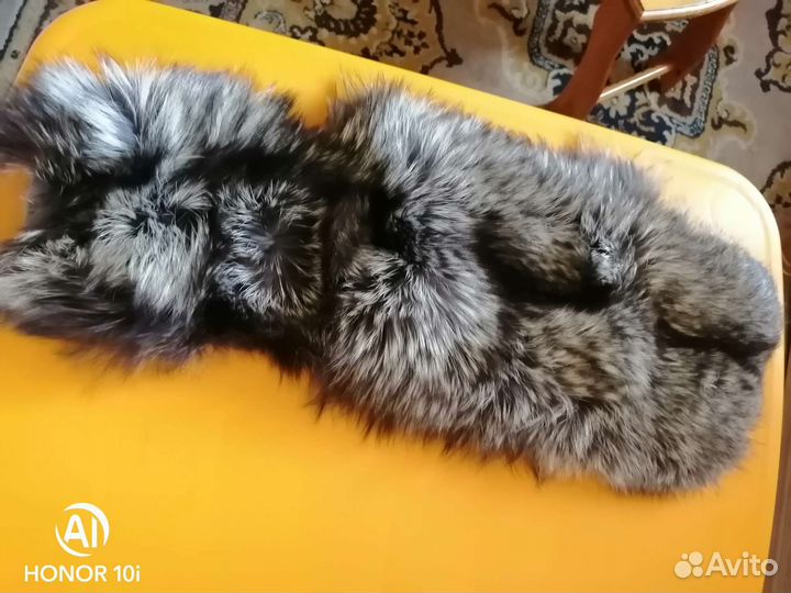 Воротник из натурального меха