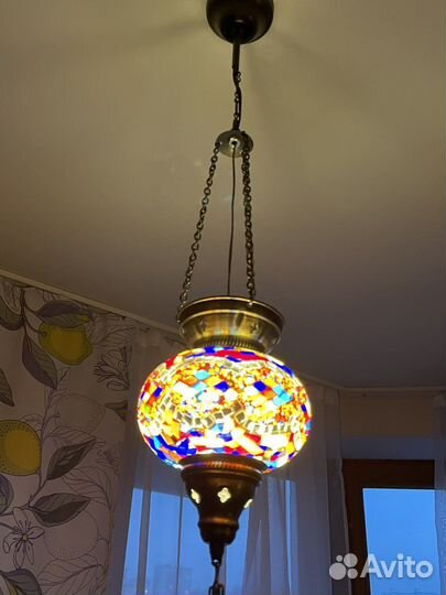 Люстра потолочная бу