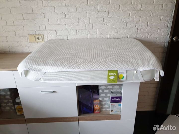 Матрас happy baby 90х70 с наматрасником