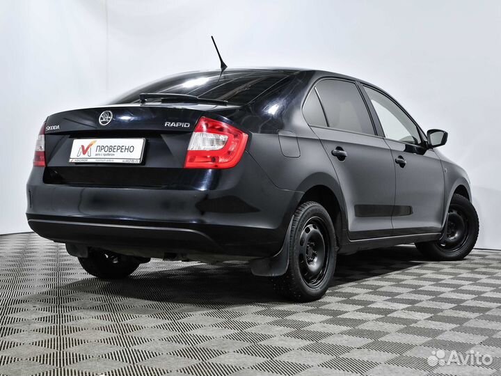 Skoda Rapid 1.6 AT, 2015, 222 998 км