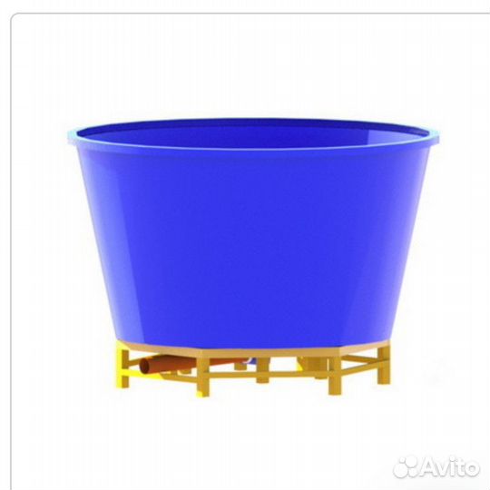 Бассейн, купель, ёмкость для разведения рыбы