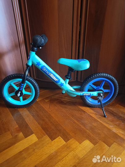 Беговел новый small rider 3-5лет с подножкой