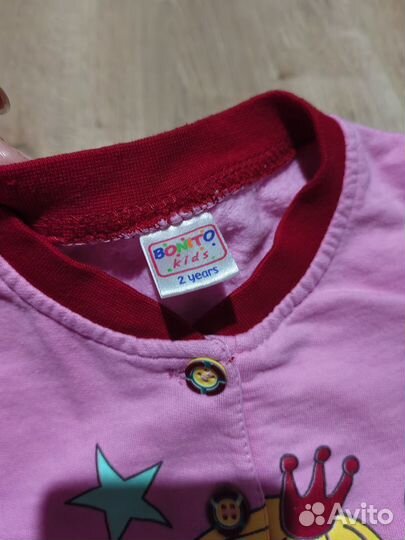 Толстовка для девочки 86 92 новая