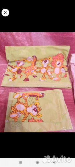 Бортики и балдахин в детскую кроватку