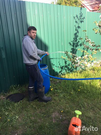 Ремонт и очистка скважин, замена насоса 24/7