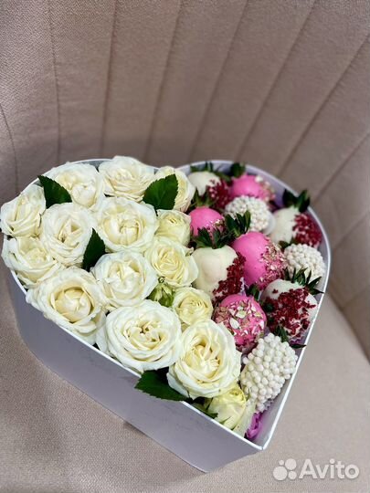 Съедобные букеты/клубника в бельгийском шоколаде