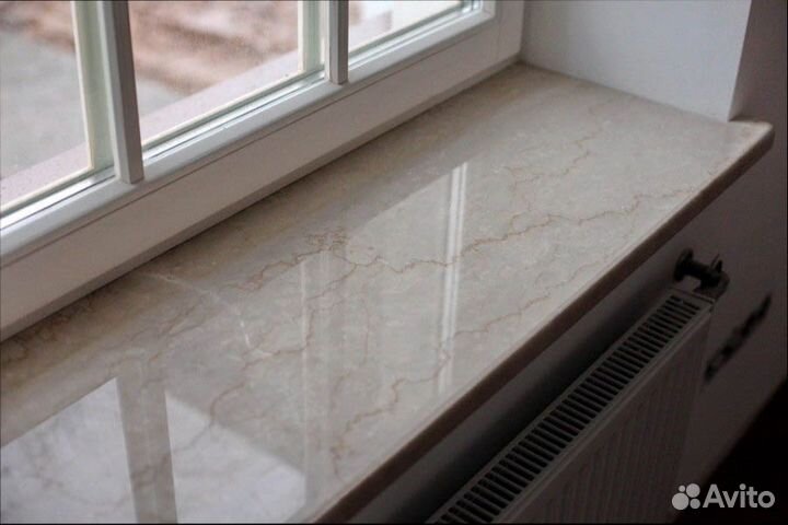 Подоконник из гранита и мрамора