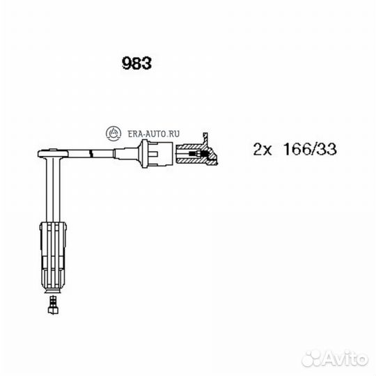 Bremi 983 BR-983 к-кт проводов\ MB W202 2.0-2.3 M1