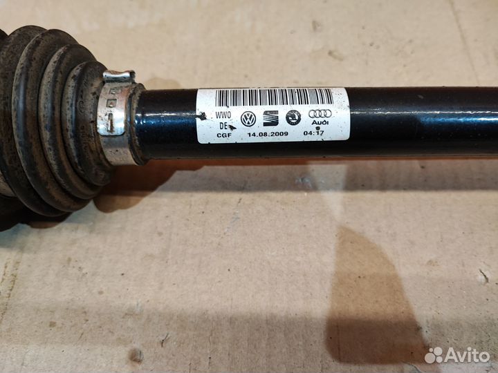 Привод задний Volkswagen Tiguan 5N1 2.0 TDI