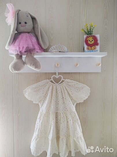 Джинсовое Платье для девочки Zara 122,128