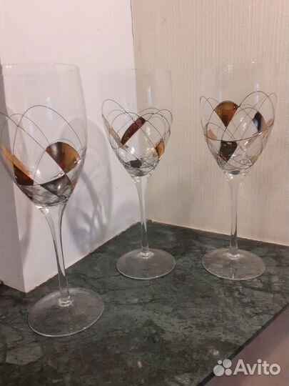 Фужеры чехия