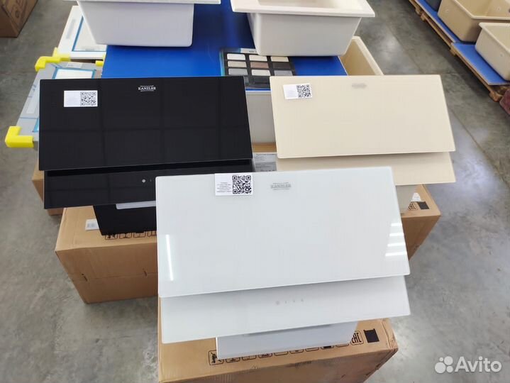 Вытяжка Elikor Врезной блок Flat