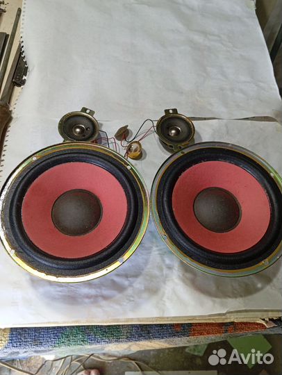Динамики 170 мм и 55 мм