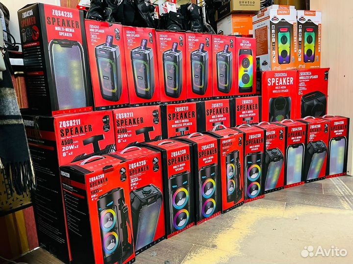 Портативная блютуз колонка музыкальный центр