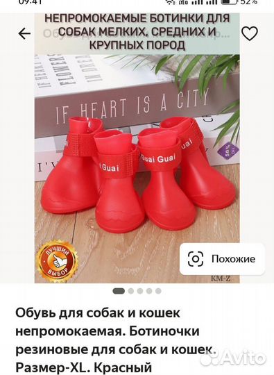 Сапоги для собак