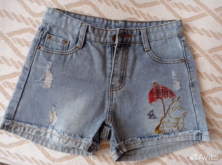 Новые джинсовые шорты