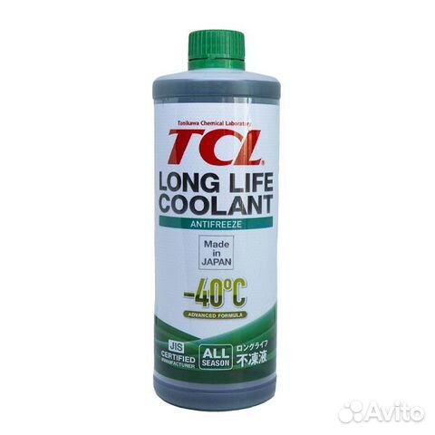 Антифриз TCL LLC, -40C, зеленый, 1л