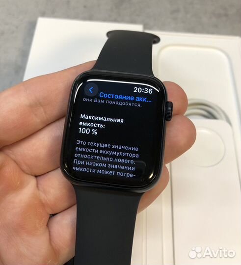 Apple Watch SE 2gen 44mm Отличное Состояние