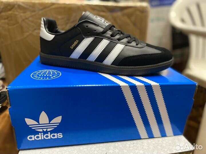 Кроссовки Adidas Samba черные