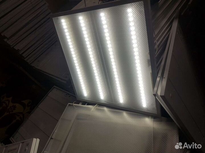 Светодиодный потолочный светильник армстронг 36вт