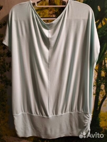 Футболка мятного цвета Bonprix р.50