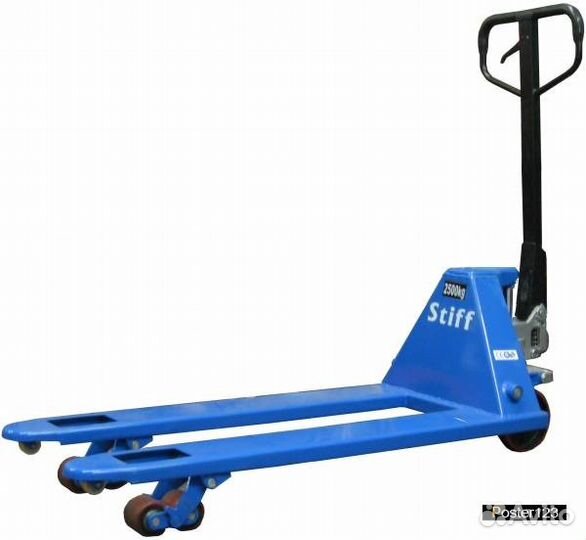 Тележка складская гидравлическая - рохля 5 тонн