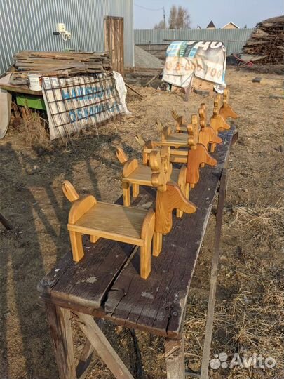 Олень - подставка под цветы, Вазон Кашпо