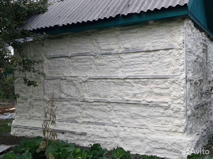 Утепление потолка пенополиуретаном