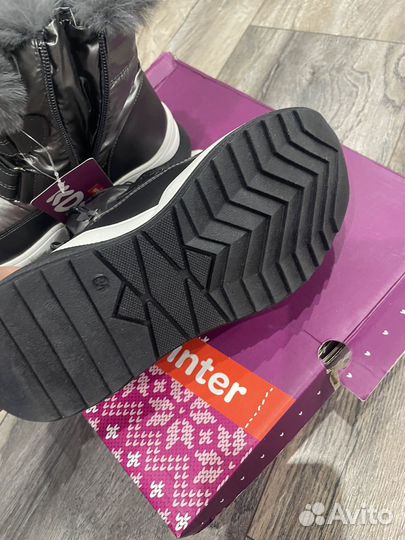 Ботинки зимние для девочки