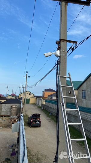 Установка камер видеонаблюдения